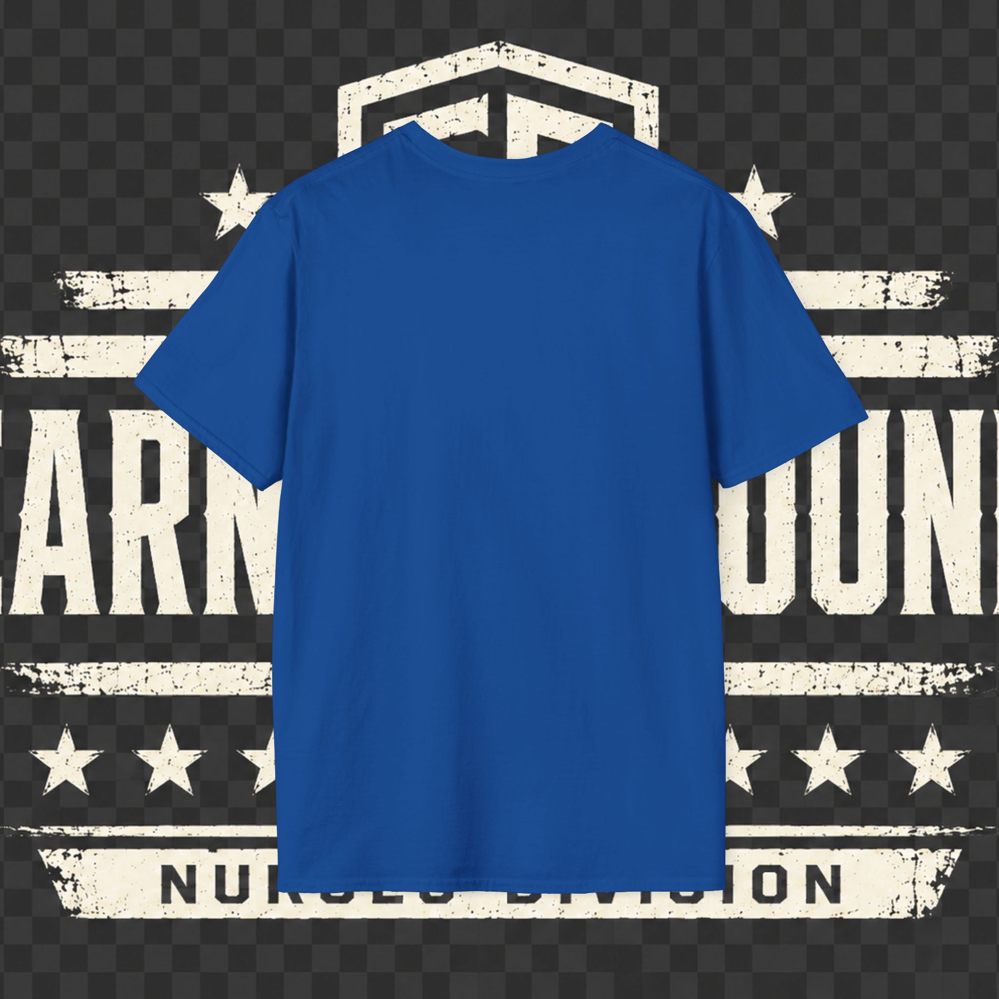 Earned Ground Nurses Division T-Shirt — Nurse Appreciation Medical Heartbeat Tee