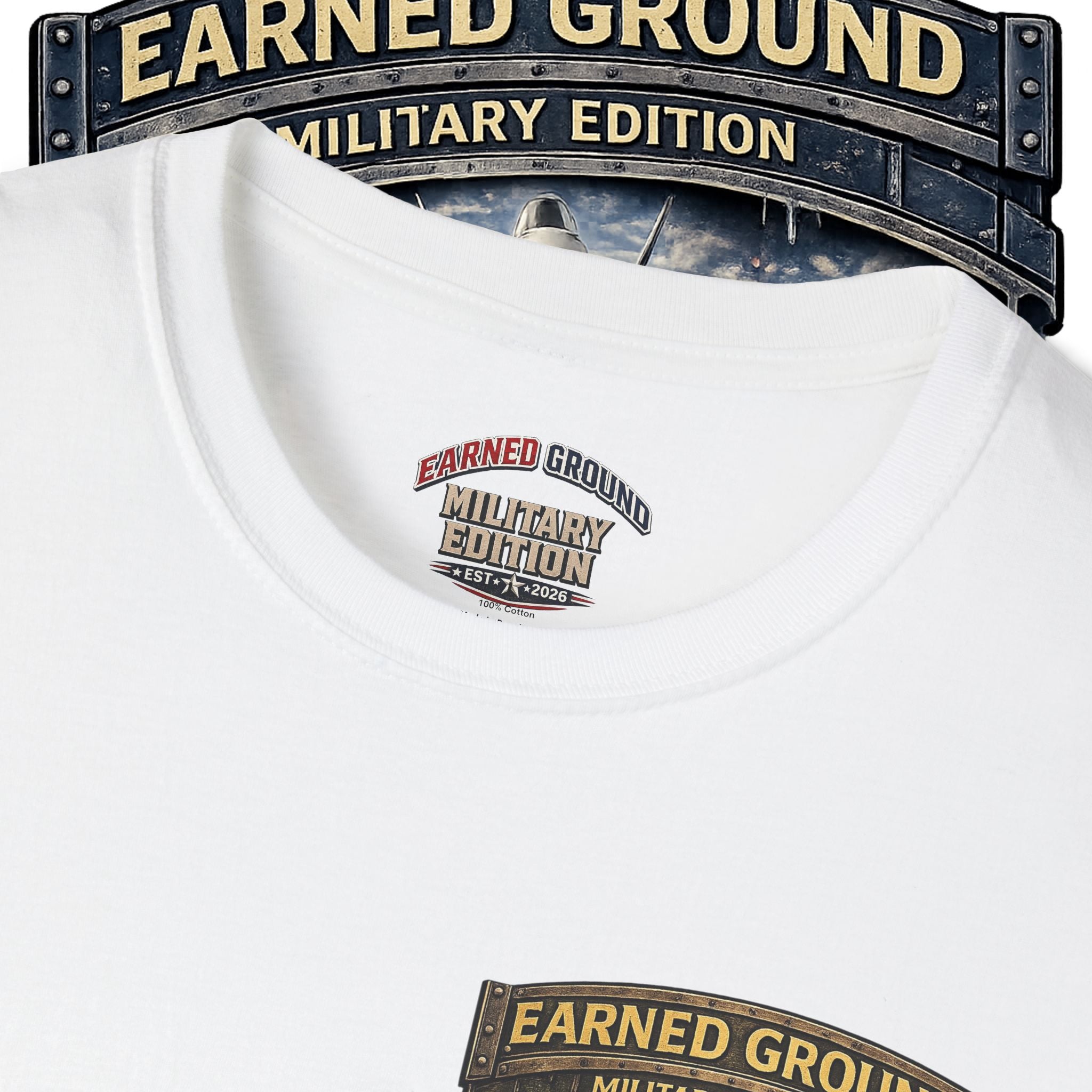 EARNED GROUND AIR FORCE EDITION---"FLY HIGH" AIR FORCE EDITION