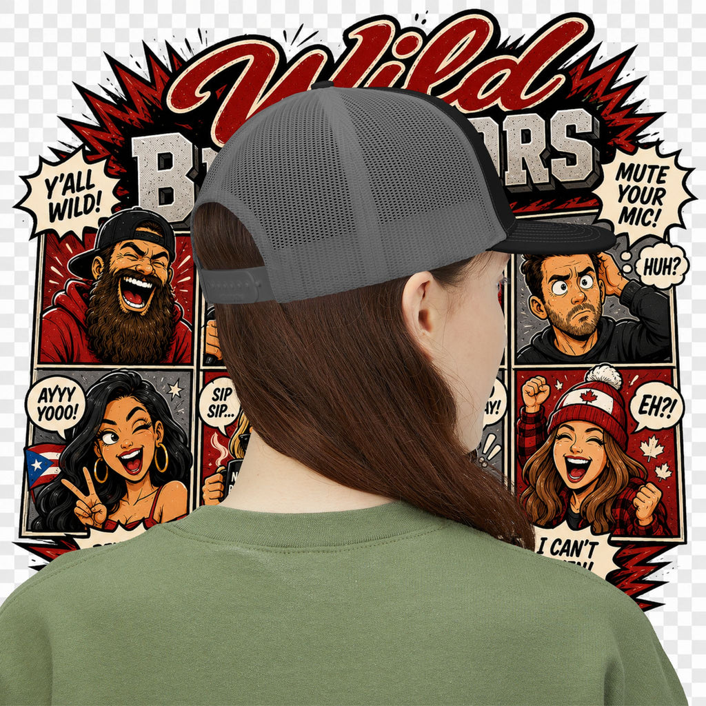Earned Ground "Wild Behaviors" Richardson 112 – Retro Patch Trucker Hat