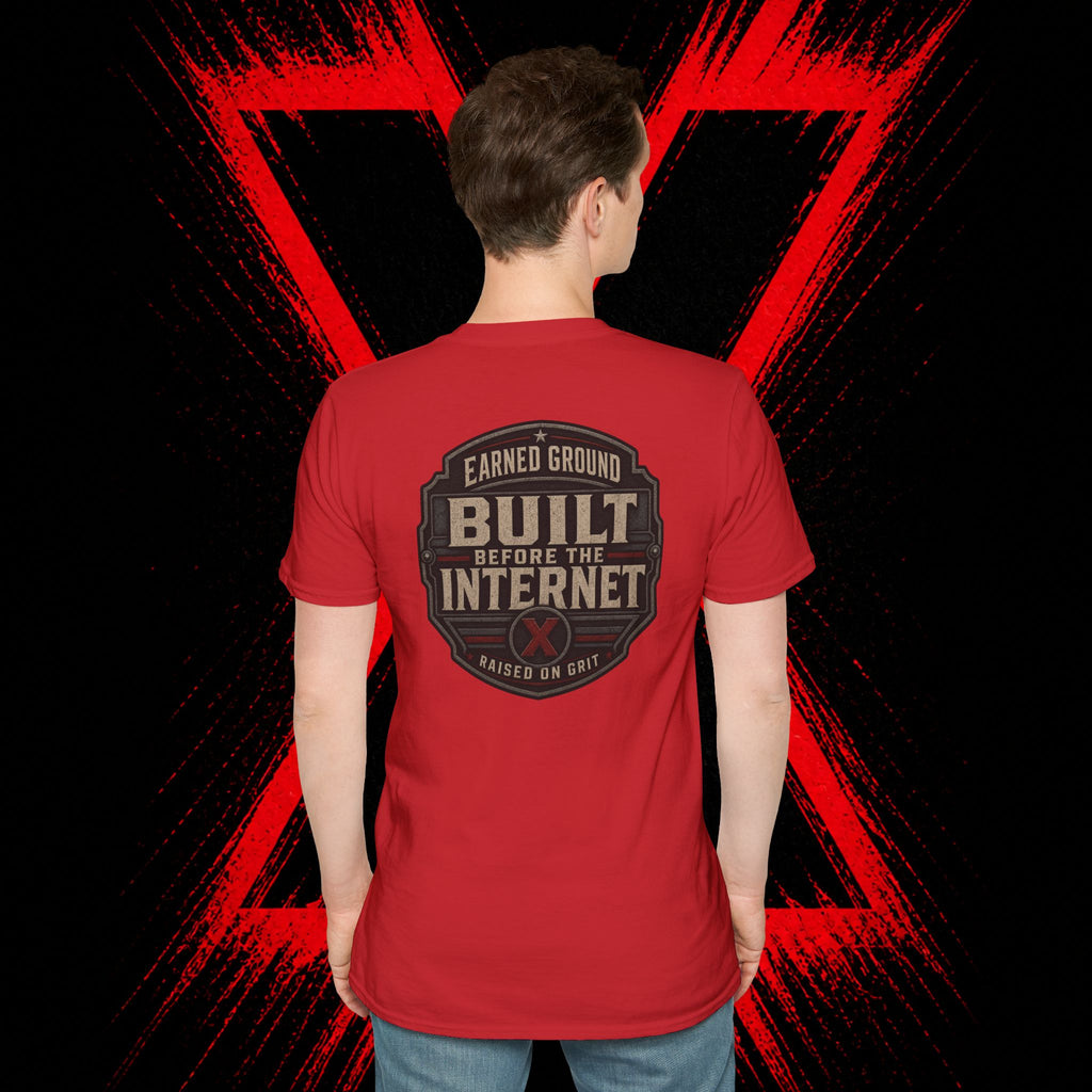 Earned Ground Gen X 1965–1980 Retro Vintage Tee— Gen X 1965–1980 Retro Vintage Tee
