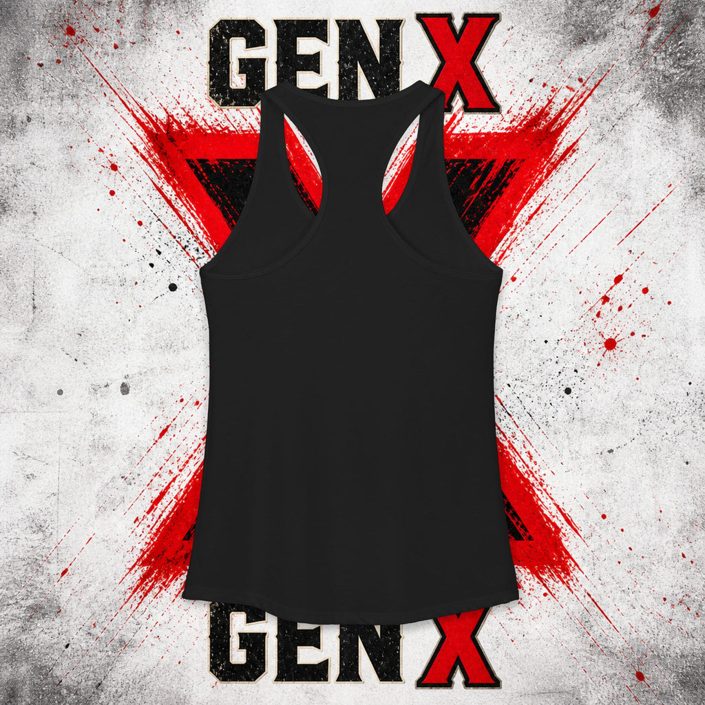 EARNED GROUND: GEN X FAFO FERAL 1965 - 1980 Racerback Tank
