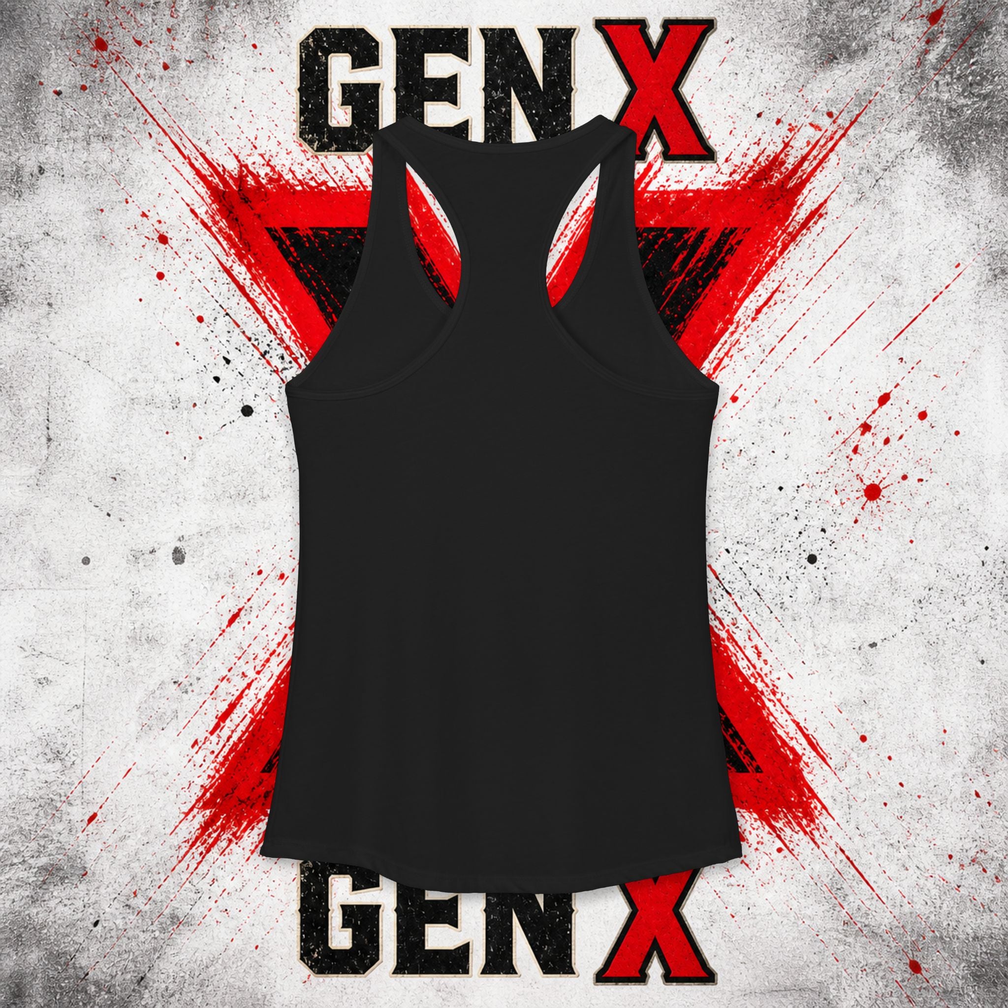 EARNED GROUND: GEN X FAFO FERAL 1965 - 1980 Racerback Tank