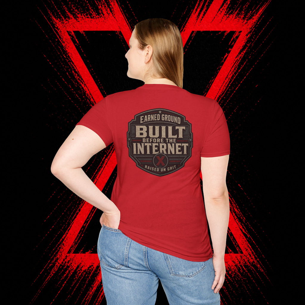 Earned Ground Gen X 1965–1980 Retro Vintage Tee— Gen X 1965–1980 Retro Vintage Tee