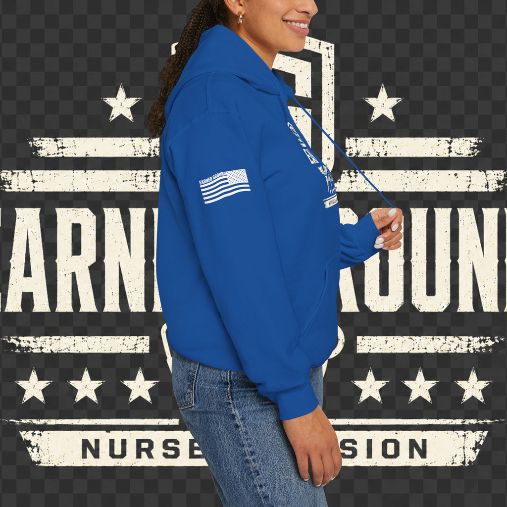 Earned Ground Nurses Division Hoodie — Nurse Tribute Pullover