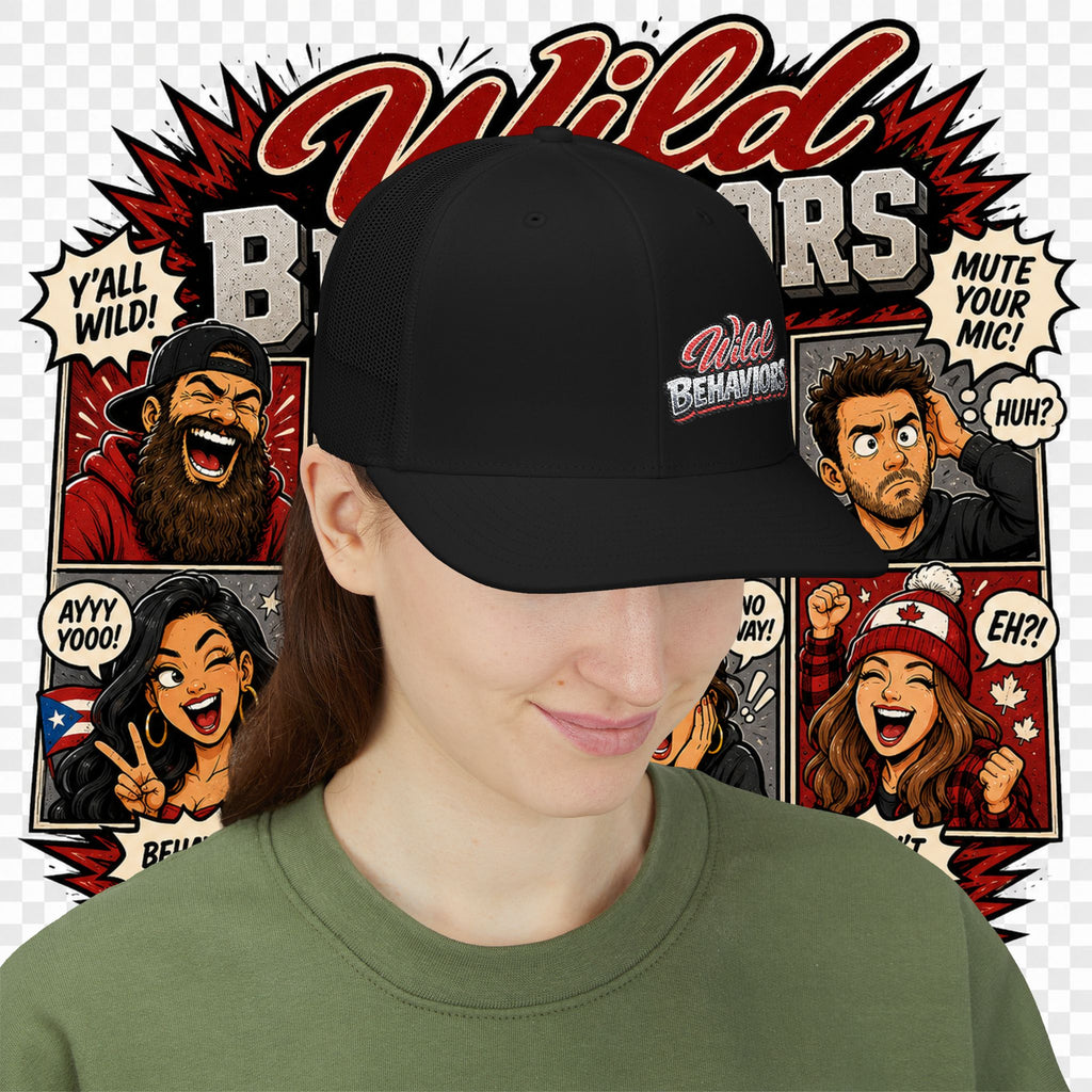 Earned Ground "Wild Behaviors" Richardson 112 – Retro Patch Trucker Hat
