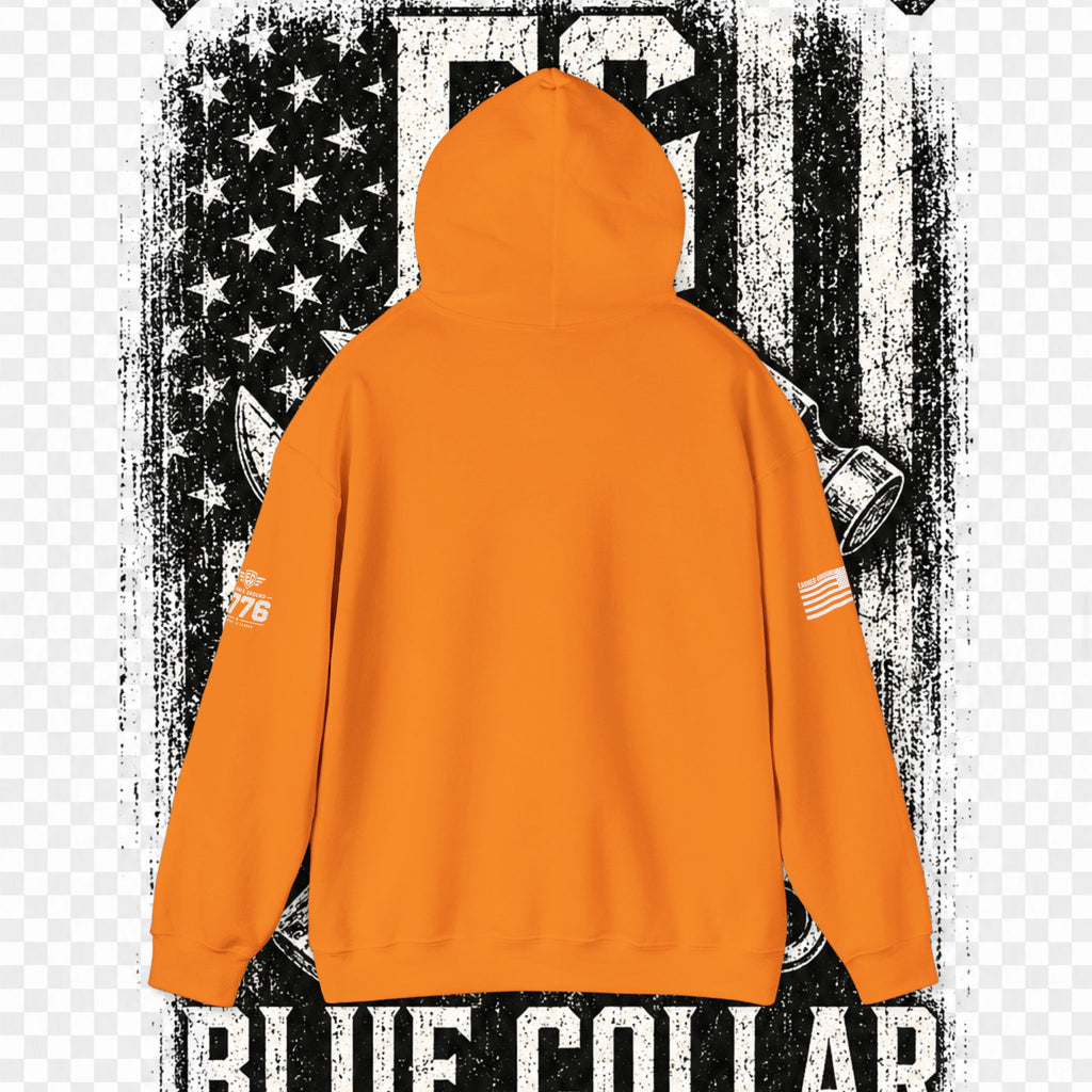 Earned Ground Blue Collar Hoodie – Blue Collar Division Hoodie
