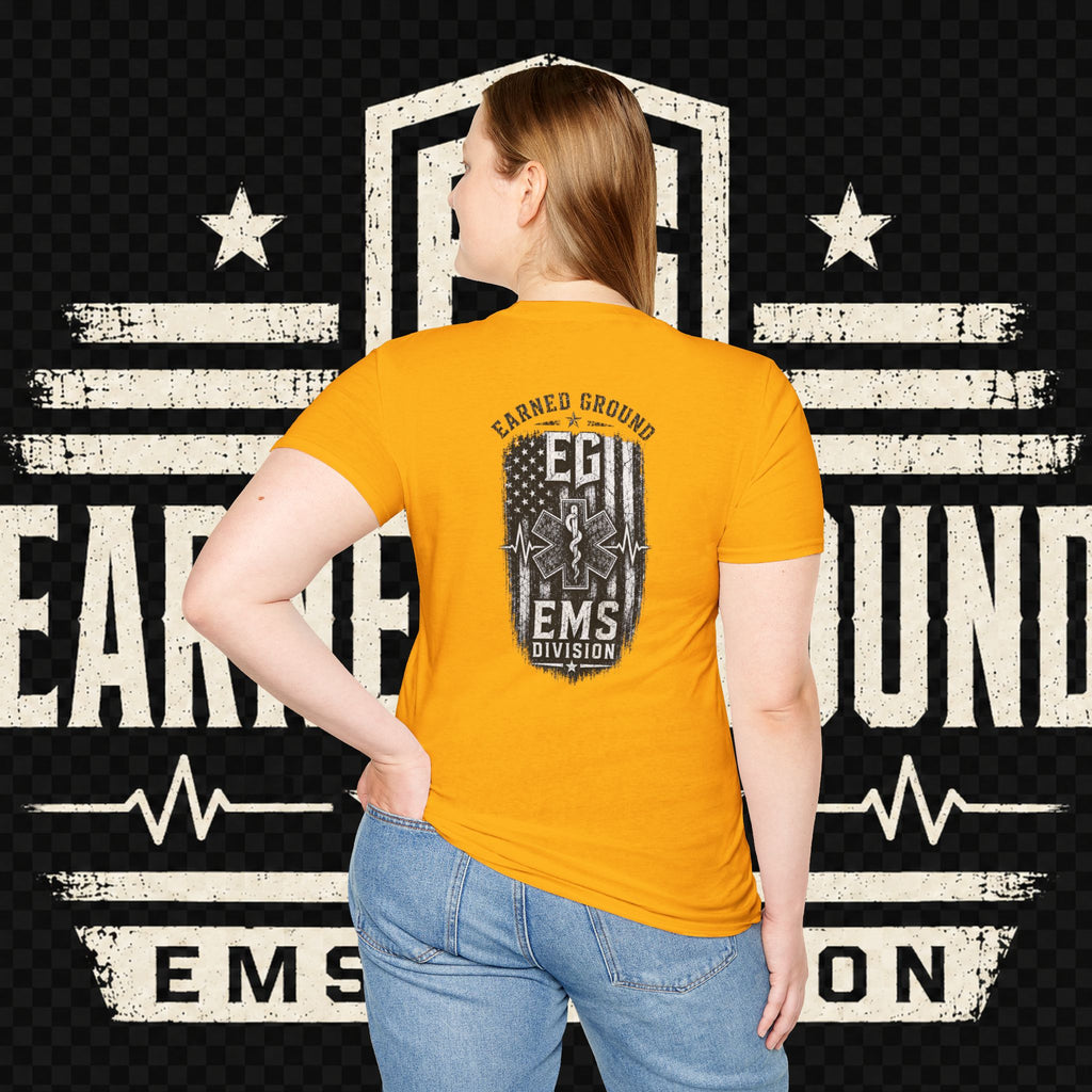 EARNED GROUND EMS DIVISON Heritage T-Shirt -