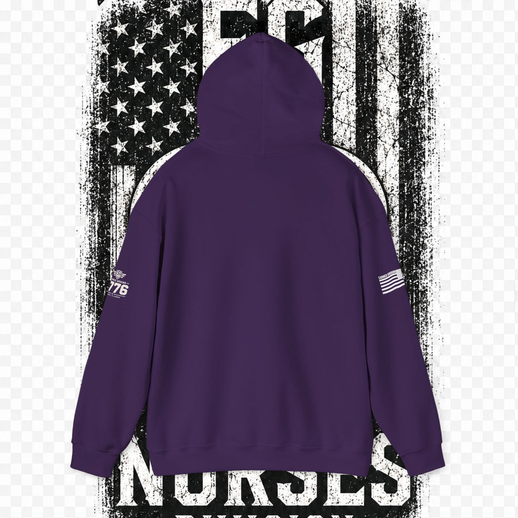 Earned Ground Nurses Division Hoodie — Nurse Tribute Pullover