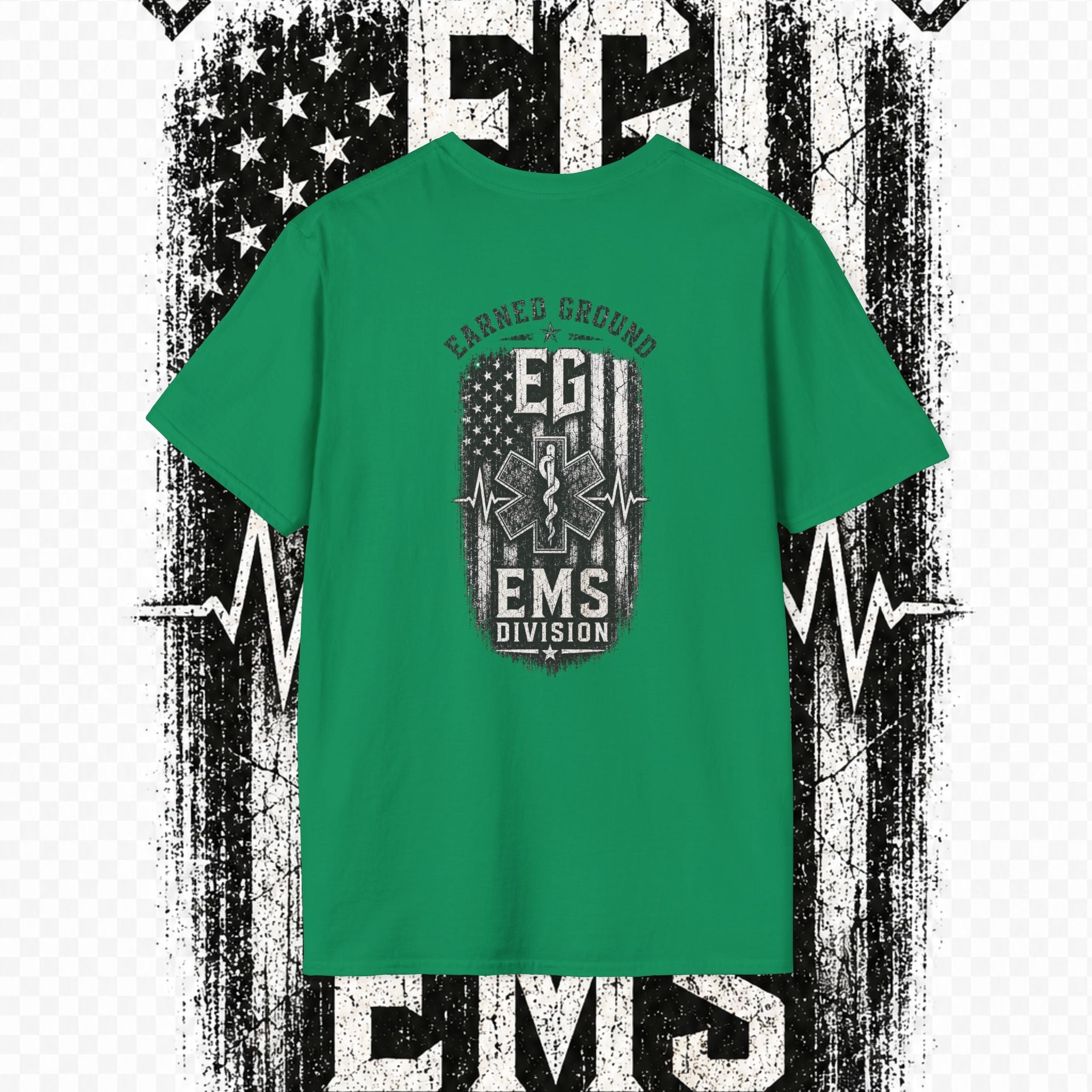 EARNED GROUND EMS DIVISON Heritage T-Shirt -