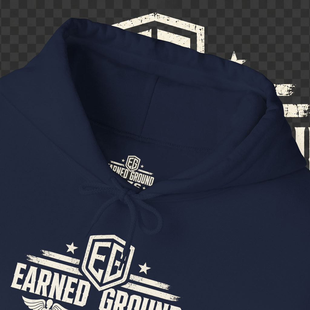 Earned Ground Nurses Division Hoodie — Nurse Tribute Pullover