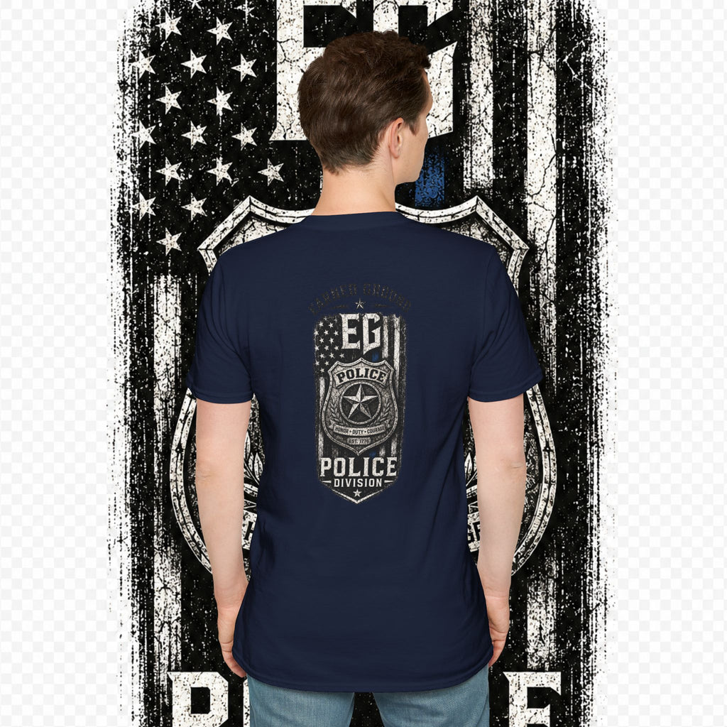 EARNED GROUND POLICE DIVISION--BACK THE BLUE