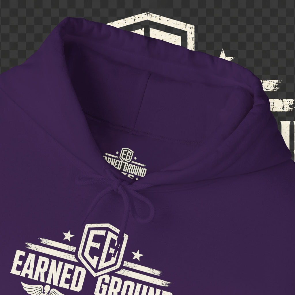 Earned Ground Nurses Division Hoodie — Nurse Tribute Pullover