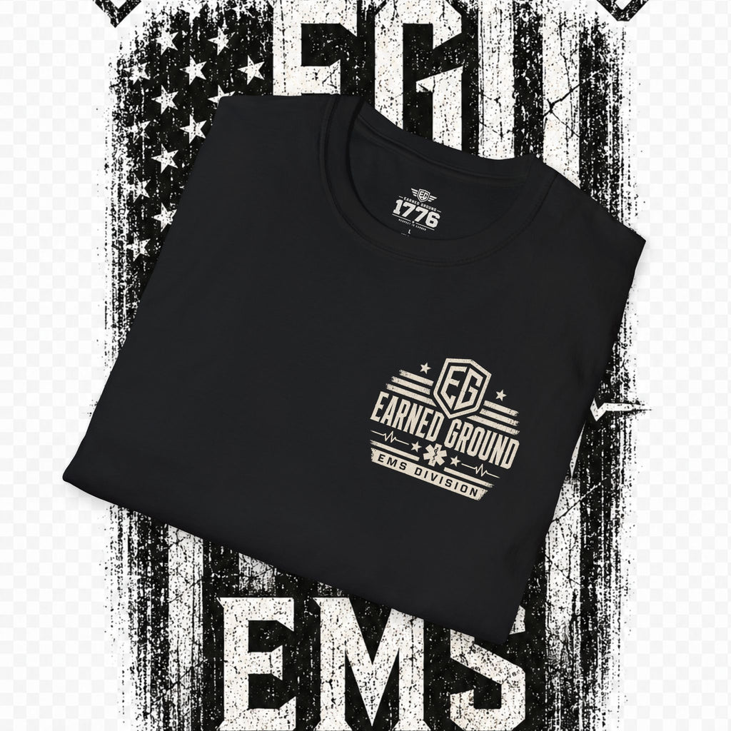 EARNED GROUND EMS DIVISON Heritage T-Shirt -