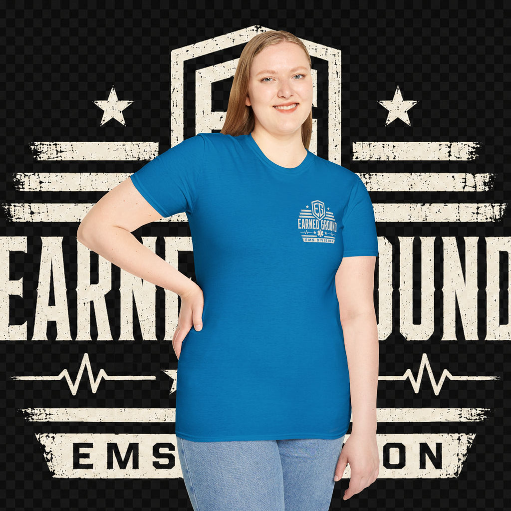EARNED GROUND EMS DIVISON Heritage T-Shirt -