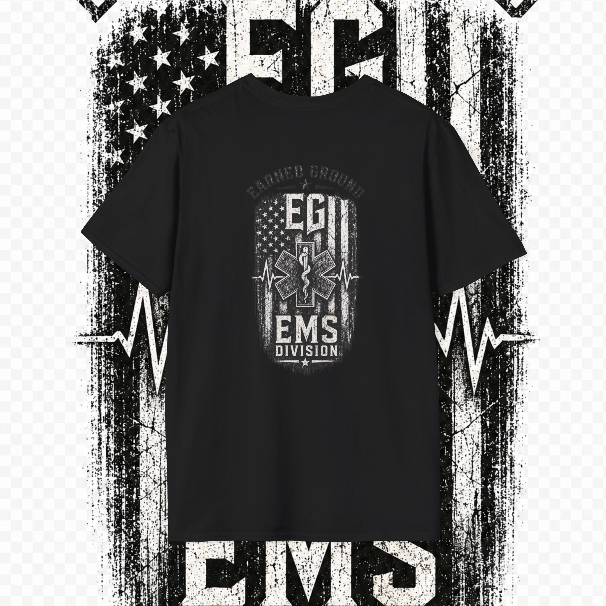 EARNED GROUND EMS DIVISON Heritage T-Shirt -