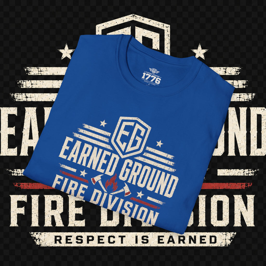 Earned Ground Fire Division T‑Shirt