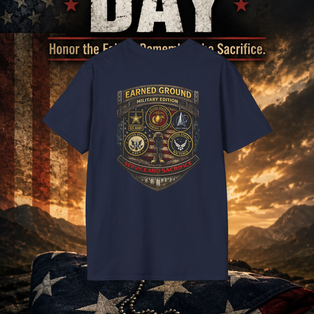 Earned Ground Military Divison — Honor Courage Sacrifice