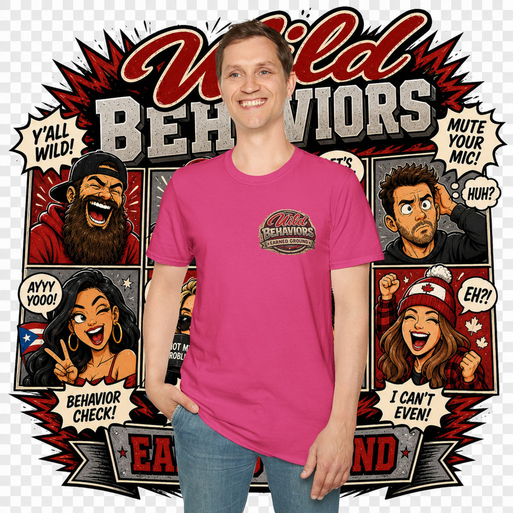 Earned Ground-- "Wild Behaviors" Tee