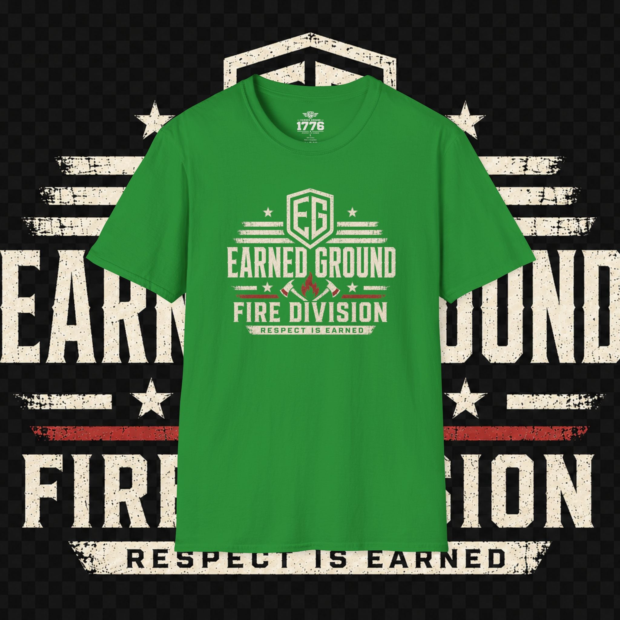 Earned Ground Fire Division T‑Shirt